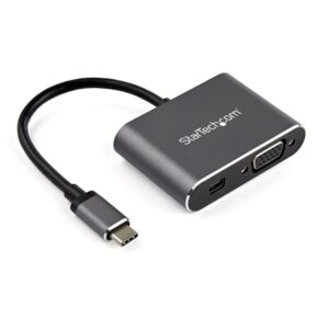 Adaptador usb tipo c a mini dp - vga startech macho - hembra