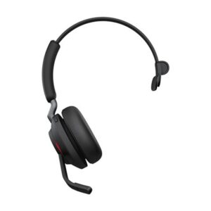 Auriculares jabra evolve2 65 ms mono inalambrico negro