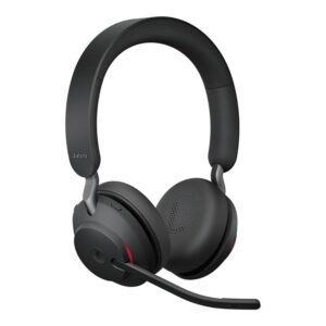Auriculares jabra evolve2 65 ms stereo inalambrico negro