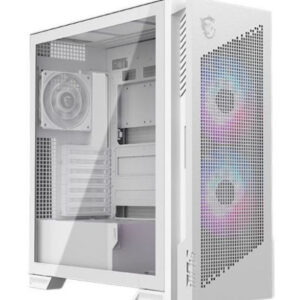 Caja ordenador gaming msi mpg velox 300r airflow pz atx argb blanca