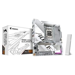 Placa base gigabyte b850m aorus elite wifi6e ice am5 matx - 4x ddr5