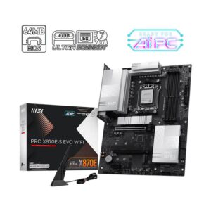 Placa base msi pro x870e - s evo wifi am5 atx - 4x ddr5