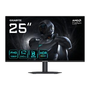 Monitor gaming gigabyte g25f2a 24.5 pulgadas fhd 240hz