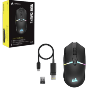 Raton inalambrico gaming corsair ch - 931b011 - eu negro