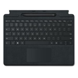 Teclado microsoft surface pro 10 + pen negro italiano