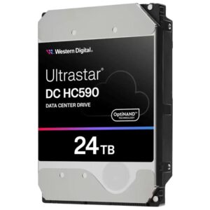 Disco duro interno hdd wd western digital ultrastar dc hc590 24tb 3.5 pulgadas sata 6gb - s 7200rpm