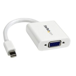 Adaptador mini dp a vga startech macho - hembra - blanco