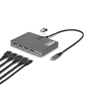Docking station startech usb tipo c 6 en 1