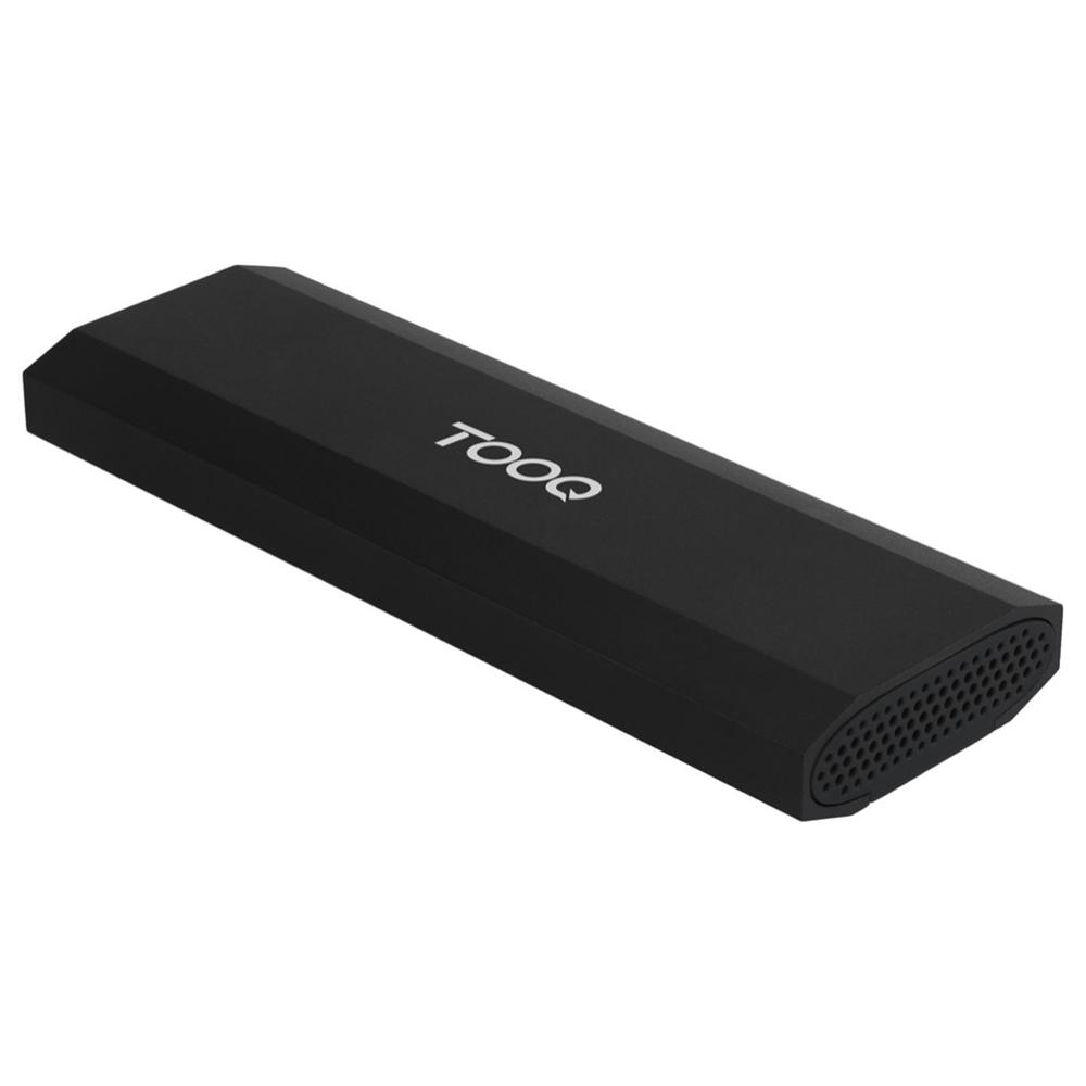 Carcasa disco duro tooq tqe - 2231b para ssd m.2 usb tipo c negra