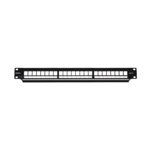 Phoenix patch panel vacio para rack de 24 puertos categoria 6 1u