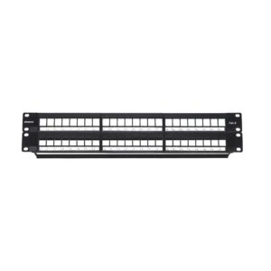 Phoenix patch panel vacio para rack de 48 puertos categoria 6 1u