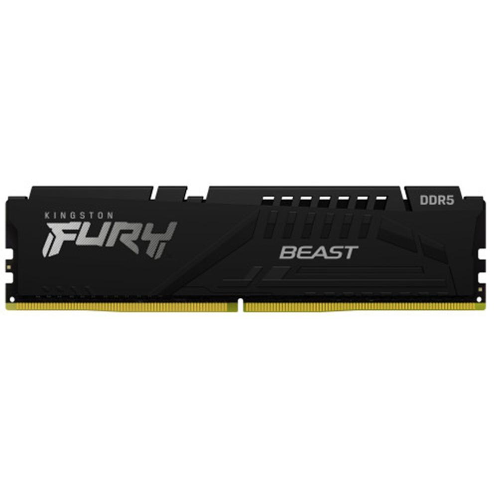 Memoria ram ddr5 32gb kingston - 6000mt - s - pc5 - 48000 - fury beast - cl30 - 1.35v