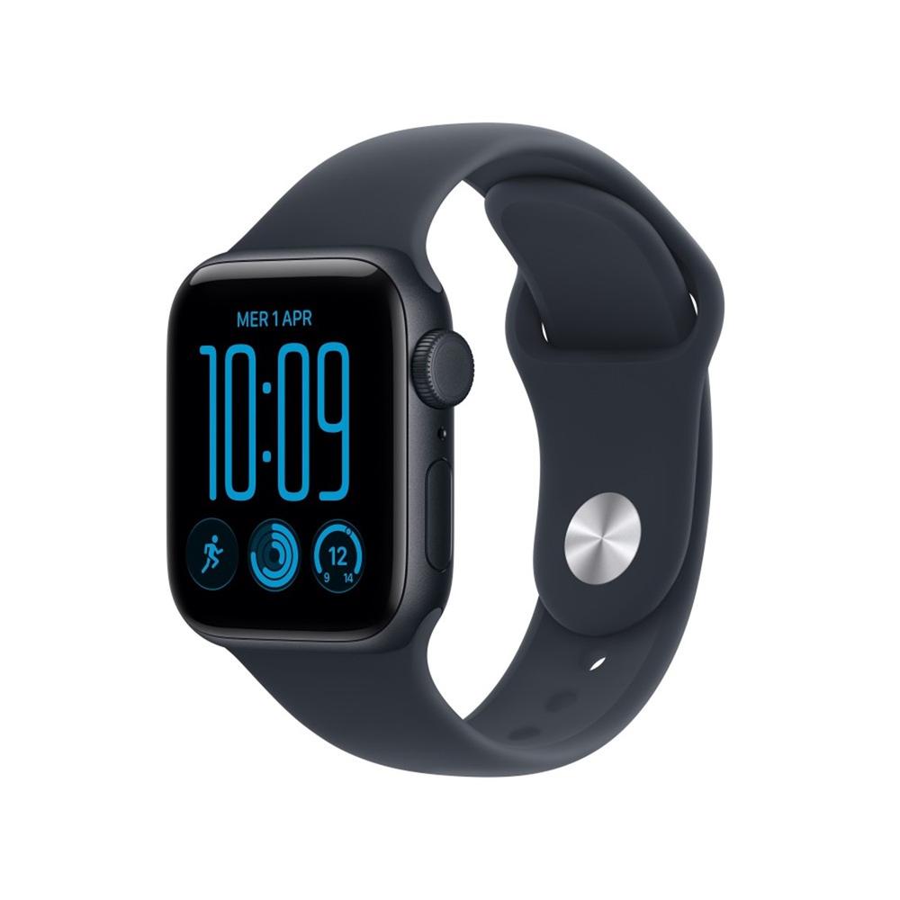 Smartwatch apple watch se 3 gps + cell 40mm midnight aluminium case with navy blue sport band s - m