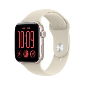 Smartwatch apple watch se 3 gps + cell 44mm starlight aluminium case with sand sport band m - l