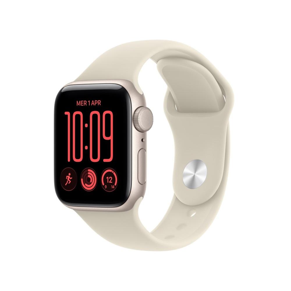 Smartwatch apple watch se 3 gps 40mm starlight aluminium case with sand sport band m - l