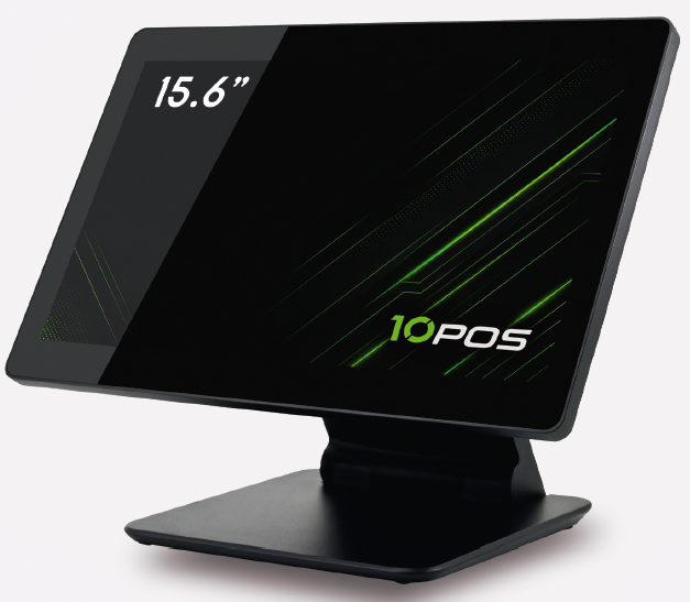Ordenador tpv 10pos 15.6'' tactil n95 - 8gb - 128gb - wifi - win 11 iot - aluminio negro