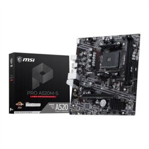 Placa base msi pro a520m - s am4 matx - 2x ddr4