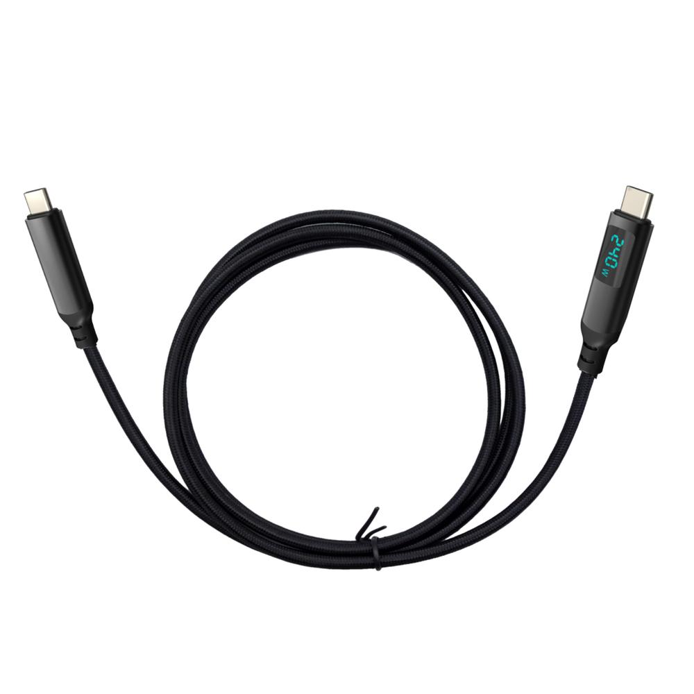 Cable thunderbolt 4 i - tec 1.5m - macho - macho - negro