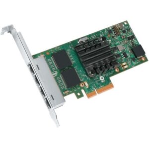Tarjeta de red intel ethernet i350 t4 v2 svr 4x rj45 pci express 2.1
