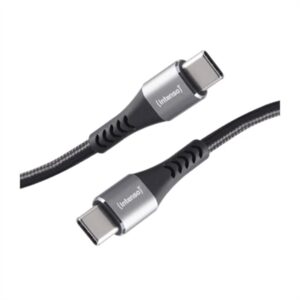 Cable usb tipo c intenso 2m - macho - macho - negro