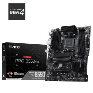 Placa base msi pro b550 - s ddr4 am4 atx - 4x ddr4