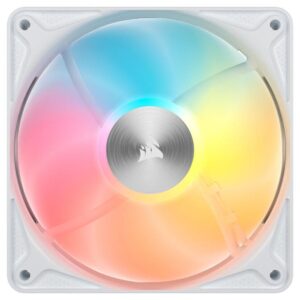 Ventilador caja corsair rs120 ii argb 120mm blanco