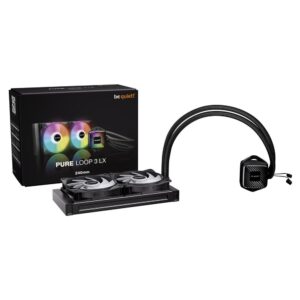 Kit refrigeracion liquida be quiet! pure loop 3lx 2x 120mm negro