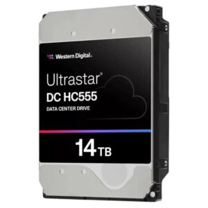Disco duro interno hdd wd western digital ultrastar dc hc555 14tb 3.5 pulgadas sata3 7200rpm 512mb