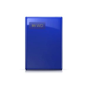 Disco duro externo hdd wd western digital 2tb my passport usb tipo c cobalto