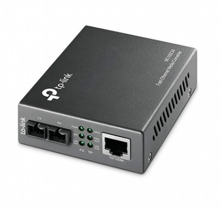 Modulo fibra tp - link mc100cm 10 - 100 convertidor multimedia