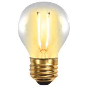 Bombilla led silver electronic filamento edison esferica 2w=25w - e27 - 2.200k - 320º - 150 lm - luz extra calida - a+