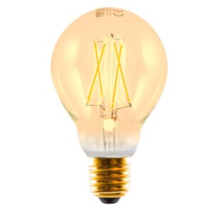 Bombilla led silver electronic filamento edison estandar 3w=20w - e27 - 2.200k - 320º - 300 lm - luz extra calida - a++