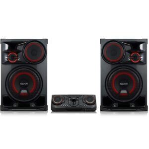 Microcadena lg cl98 xboom - 3500w rms - bluetooth - karaoke - usb - luces led.