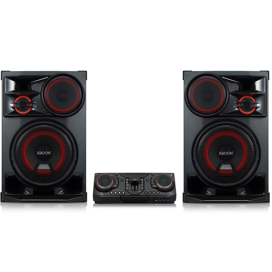 Microcadena lg cl98 xboom - 3500w rms - bluetooth - karaoke - usb - luces led.