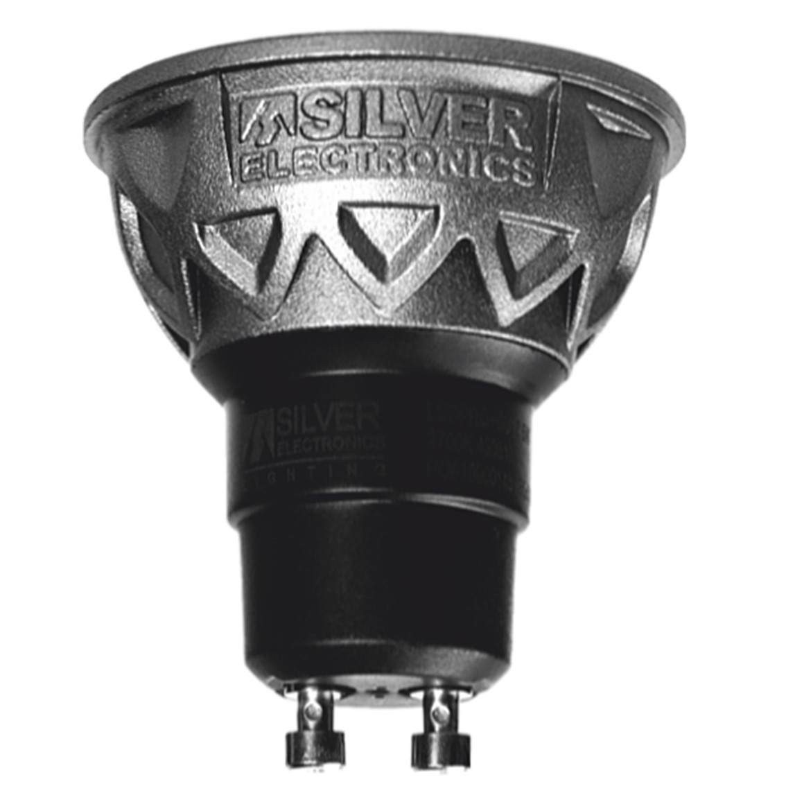 Bombilla led pro silver electronic dicroica 5w=60w - gu10 - 5000k - 38º - 470 lm - luz blanca - a+