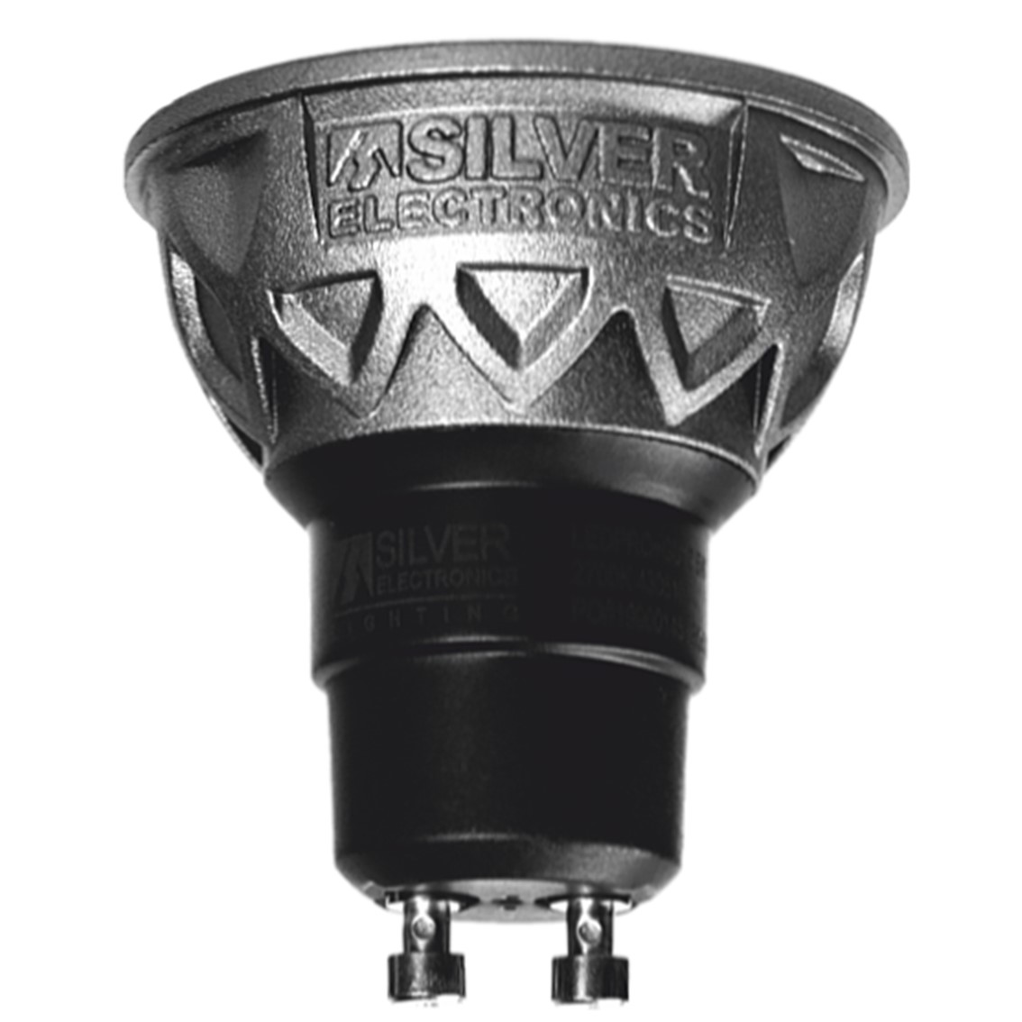 Bombilla led pro silver electronics dicroica 5w=60w - gu10 - 3000k - 38º - 470 lm - luz calida - a+