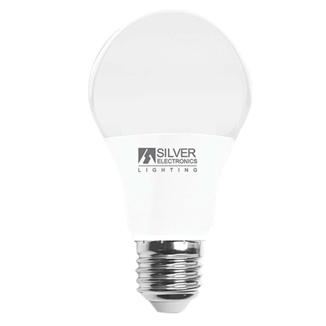 Bombilla led eco decorativa silver electronics estandar 10w=85w - e27 - 5000k - 860 lm - 180º - luz blanca - a+