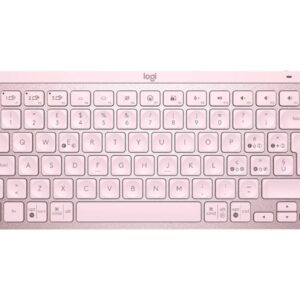 Teclado logitech mx keys mini rosa wireless inalambrico bateria