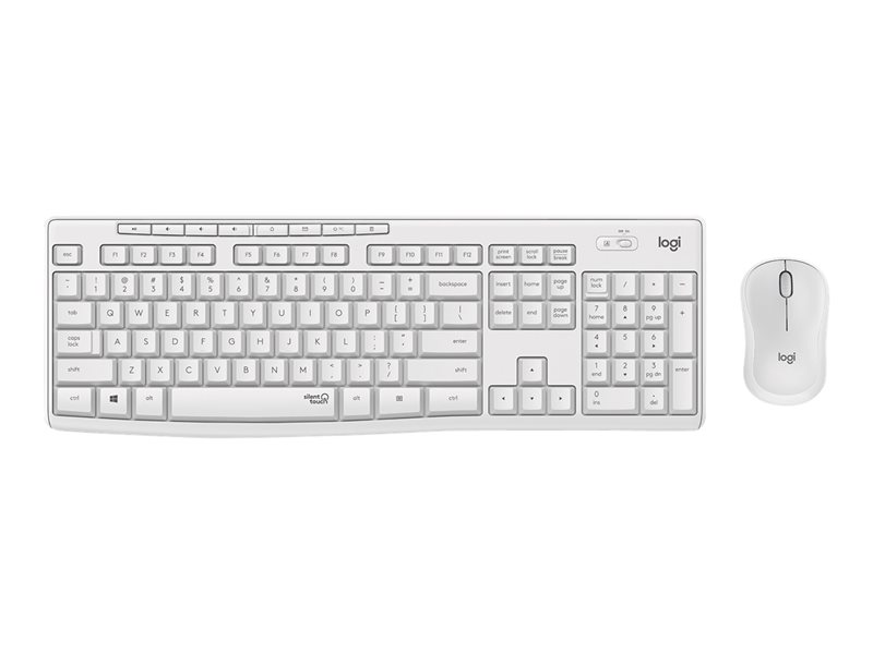 Teclado + mouse raton logitech mk295 silent wireless inalambrico frances