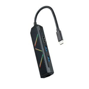 Hub nanocable 5 en 1 usb tipo c - usb - hdmi - rj45