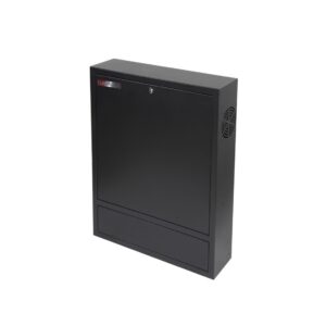 Armario mini rack wp vertical de seguridad 19 pulgadas - serie rwn 75hx60lx15p