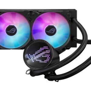 Kit refrigeracion liquida asus rog ryuo iii 240argb all in one 2 ventiladores 120mm gaming