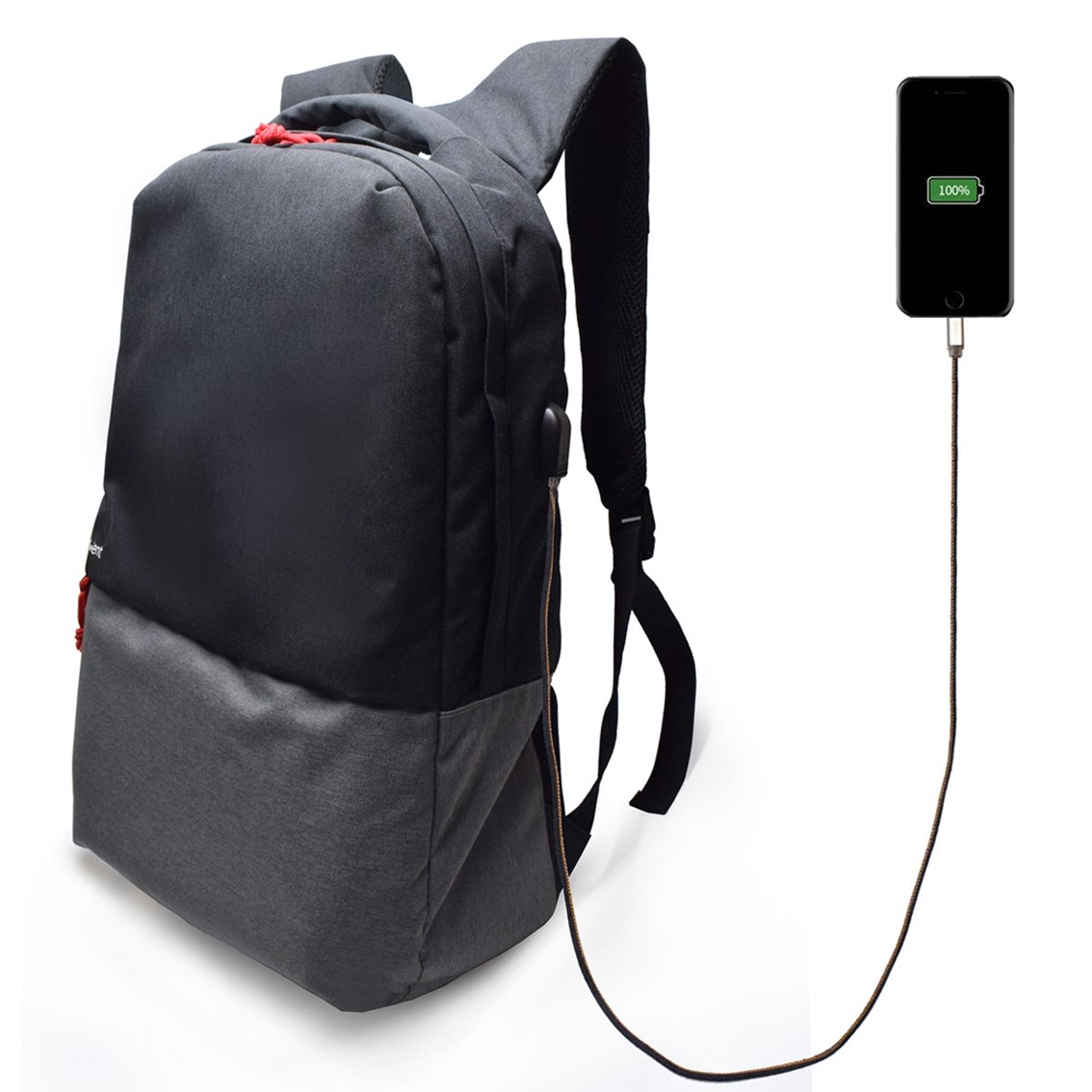 Mochila ewent urban notebook backpack 17.3 pulgadas con puerto de carga usb