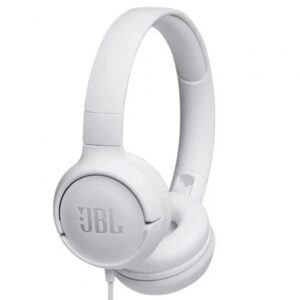 Auriculares jbl tune 500 - microfono - jack 3.5mm - blanco