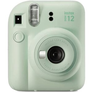 Camara fujifilm mini instax 12 flash - autoexposicion - verde menta
