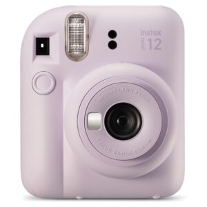 Camara fujifilm mini instax 12 flash - autoexposicion - lila
