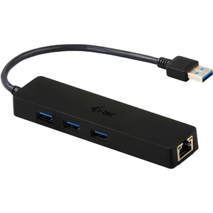 Hub i - tec usb 3.0 delgado con 3 puertos usb 3.0 y ethernet glan rj - 45