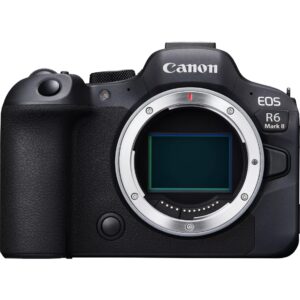 Camara reflex canon eos r6 mark ii v5 cuerpo 24.2mpx negro