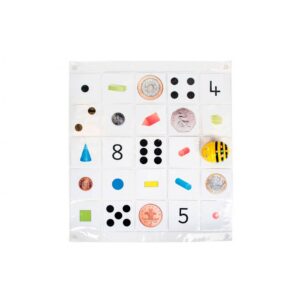 Tapete bee - bot tts transparente grid mat 5x5