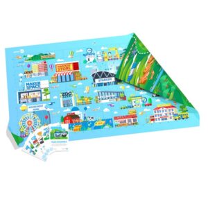 Tapete sphero code mat city - golf y space - soccer